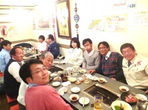 食事会。