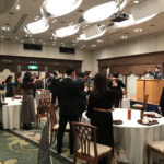 新年会　乾杯の様子