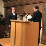 昇格辞令交付