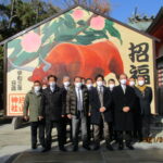 片山神社にて