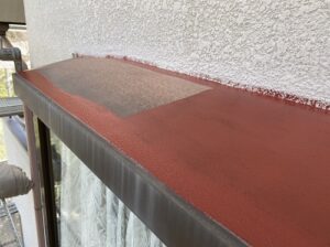 大阪府豊能郡豊能町 鉄部下塗り