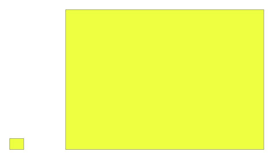 黄色の小さい四角と大きい四角